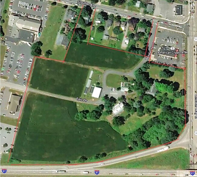 1120 Lincoln Way, Chambersburg, PA à vendre - Aérien – Image 2 sur 3