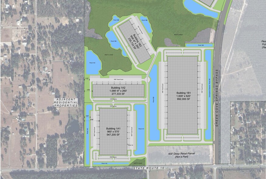 Chesser Rd, Green Cove Springs, FL à louer - Plan de site – Image 2 sur 2