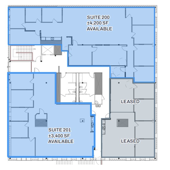 710 S Main St, Fort Worth, TX à louer Plan d’étage– Image 1 sur 1