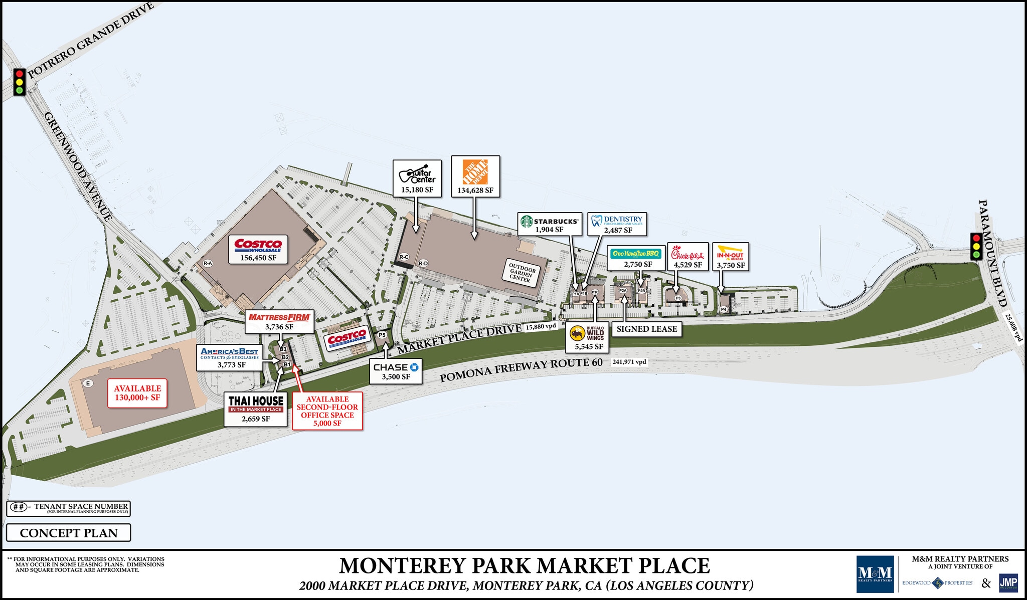 2000 Market Place Dr, Monterey Park, CA à louer Plan de site– Image 1 sur 1