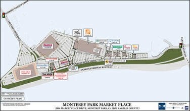 2000 Market Place Dr, Monterey Park, CA à louer Plan de site– Image 1 sur 1