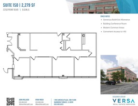 2250 Point Blvd, Elgin, IL à louer Plan d’étage– Image 1 sur 1