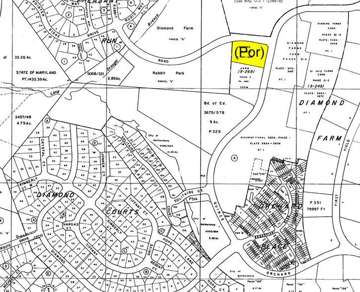 843 Quince Orchard Blvd, Gaithersburg, MD à vendre - Plan cadastral – Image 2 sur 9