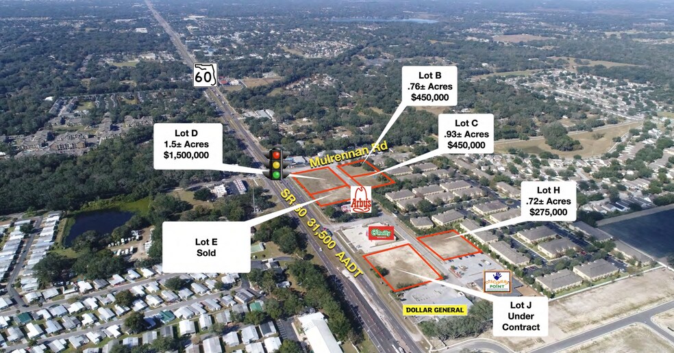 3472 N Highway 60, Valrico, FL à vendre - Photo de l’immeuble – Image 1 sur 2
