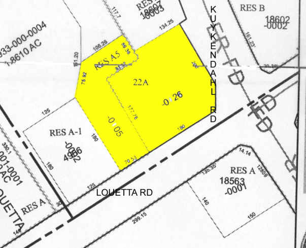 18603 Kuykendahl Rd, Spring, TX à louer - Plan cadastral – Image 2 sur 2