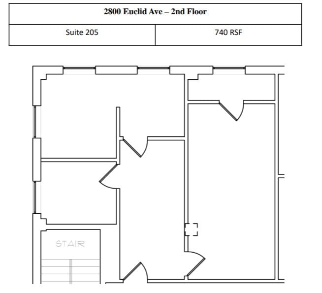 2728 Euclid Ave, Cleveland, OH à louer Photo de l’immeuble– Image 1 sur 1