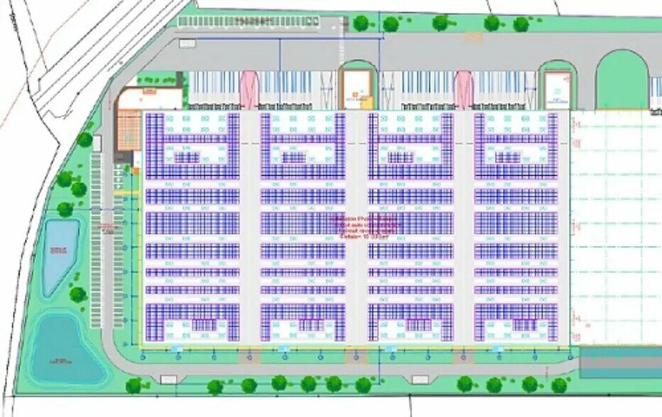Industriel/Logistique dans Nanteuil-le-Haudouin à louer - Plan de site – Image 2 sur 2