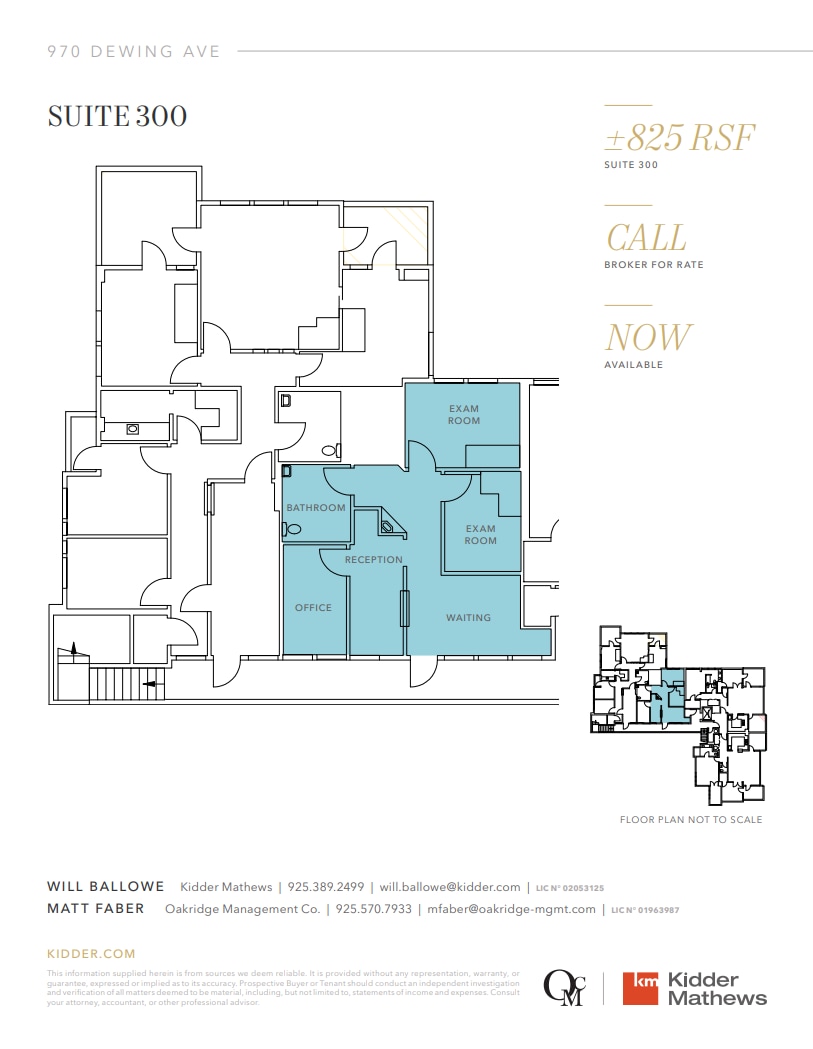 970 Dewing Ave, Lafayette, CA à louer Plan d’étage– Image 1 sur 1