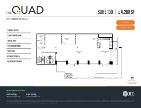 6320 E Thomas Rd, Scottsdale, AZ à louer Plan d’étage– Image 1 sur 4