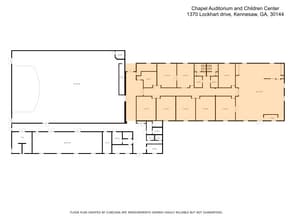 1370 Lockhart Dr, Kennesaw, GA à louer Plan d’étage– Image 2 sur 9