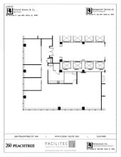 260-270 Peachtree St NW, Atlanta, GA à louer Plan d’étage– Image 1 sur 1