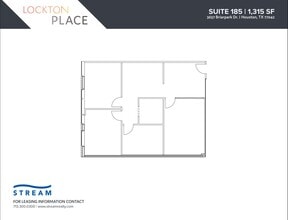 3657 Briarpark Dr, Houston, TX à louer Plan d’étage– Image 1 sur 1