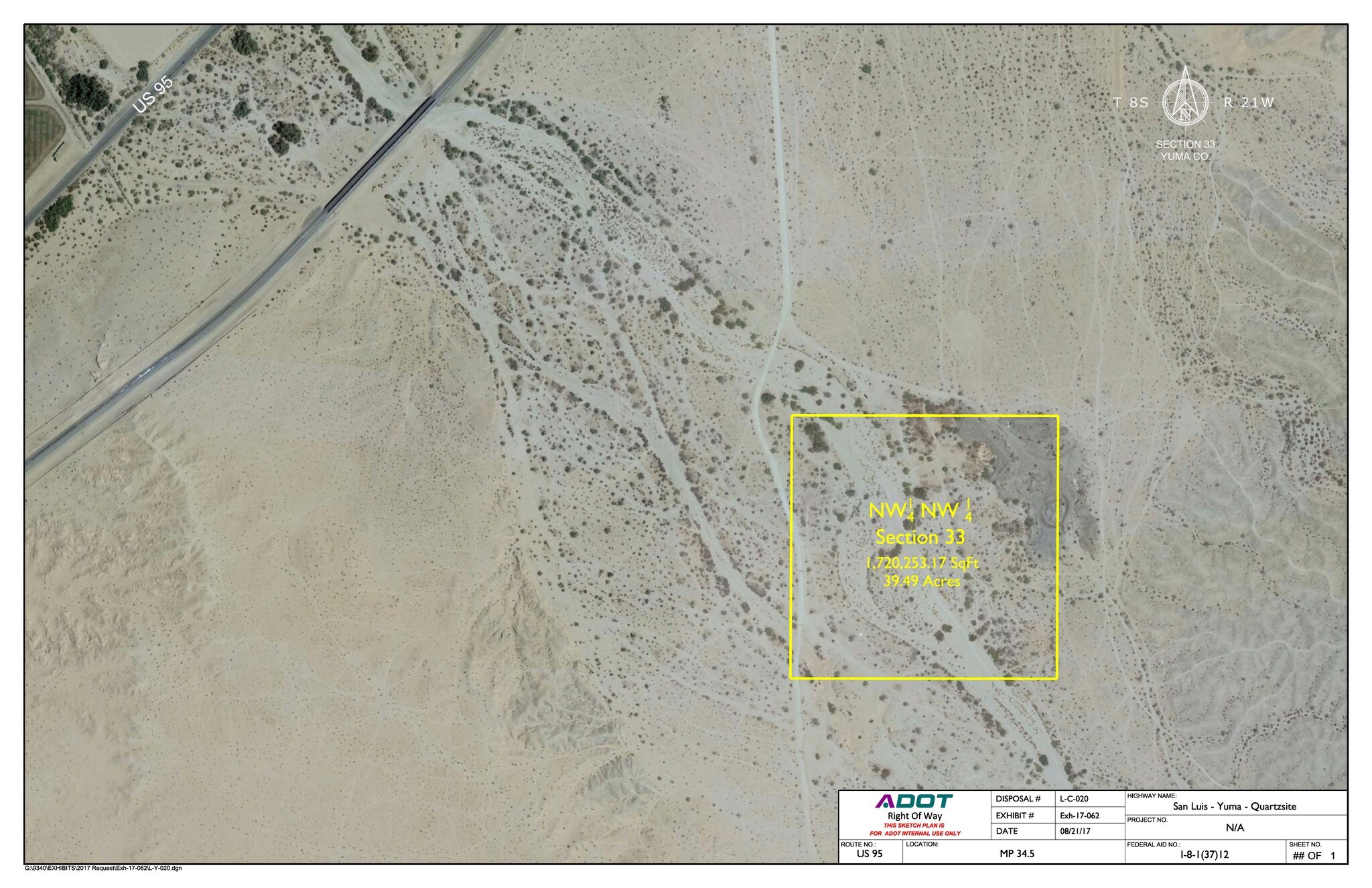 S of U.S. Hwy 95 on the East Side of the Avenue 12, Yuma, AZ à vendre Photo principale– Image 1 sur 4