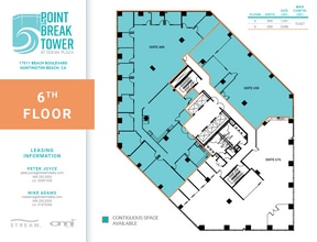 17011 Beach Blvd, Huntington Beach, CA à louer Plan d’étage– Image 2 sur 2