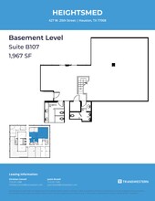 427 W 20th St, Houston, TX à louer Plan de site– Image 2 sur 3