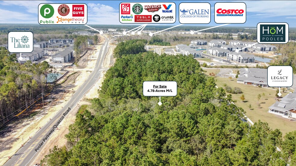 90 William Blakely xing, Pooler, GA à vendre - Aérien – Image 2 sur 4