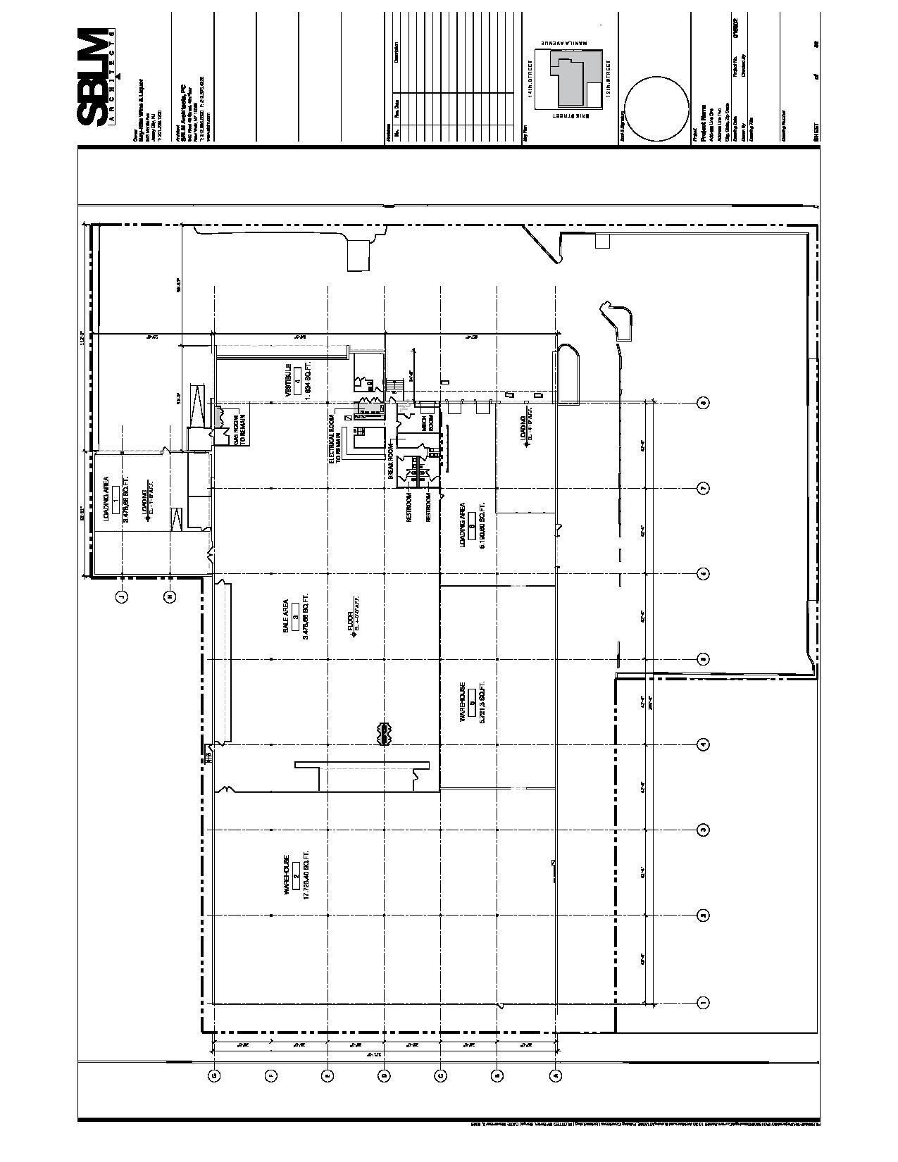 575 Manila Ave, Jersey City, NJ à louer Plan de site– Image 1 sur 2