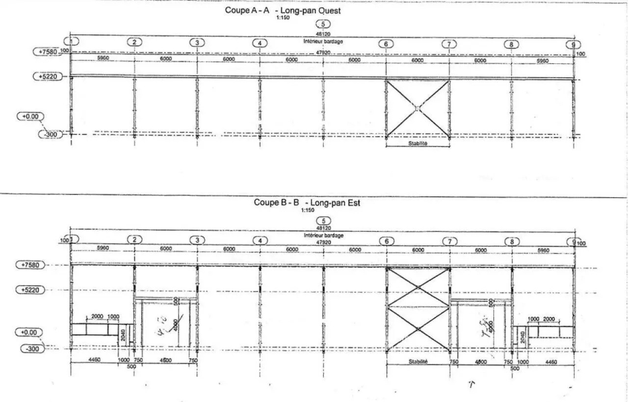 Local d’activités dans Tours à louer Plan d’étage– Image 1 sur 2