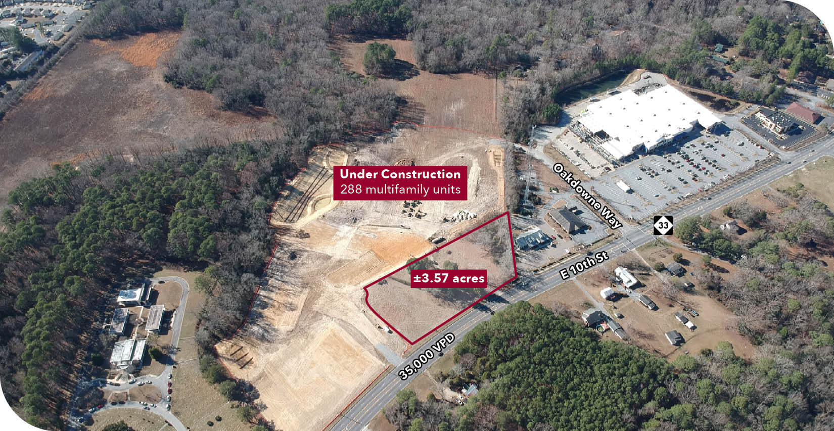 1100 Mann Farm Ln, Greenville, NC à vendre Aérien– Image 1 sur 5