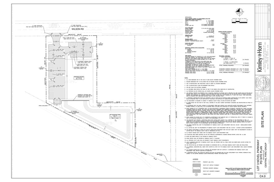 5307 Wilson Rd, Sanford, FL à louer - Plan de site – Image 2 sur 6