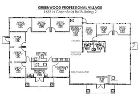 1635 N Greenfield Rd, Mesa, AZ à vendre Plan d’étage– Image 1 sur 8