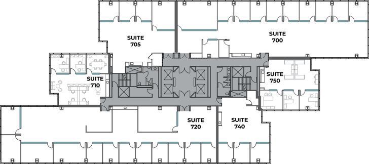 3131 Camino del Rio N, San Diego, CA à louer Plan d’étage– Image 1 sur 1