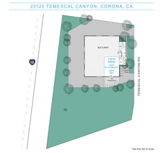 23125 Temescal Canyon Rd, Corona, CA à louer Plan d’étage– Image 1 sur 1