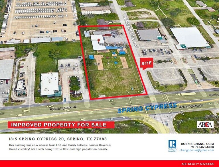 1815 Spring Cypress Rd, Spring, TX à vendre - Photo principale – Image 1 sur 2