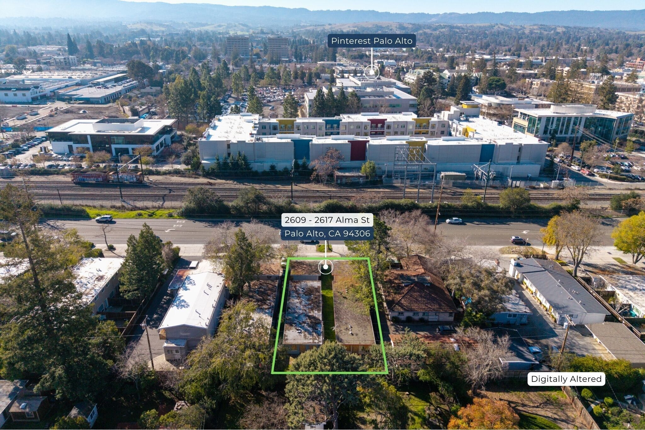 2611 Alma St, Palo Alto, CA à vendre Photo principale– Image 1 sur 5