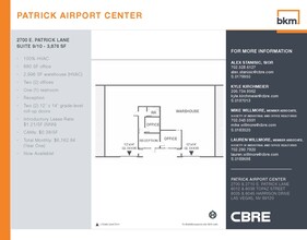 2700 E Patrick Ln, Las Vegas, NV à louer Plan d’étage– Image 1 sur 1