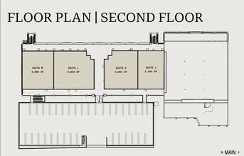 505 N Main St, Greenville, SC à louer Plan d’étage– Image 1 sur 1