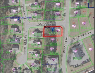 Plus de détails pour 204 Pinecroft Dr., Clayton, NC - Terrain à vendre