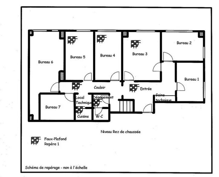 Local commercial dans Sèvres à vendre - Plan d’étage – Image 2 sur 3