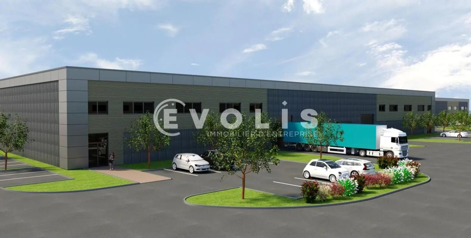 Local d'activités dans Varennes-Jarcy à vendre Photo de l’immeuble– Image 1 sur 11