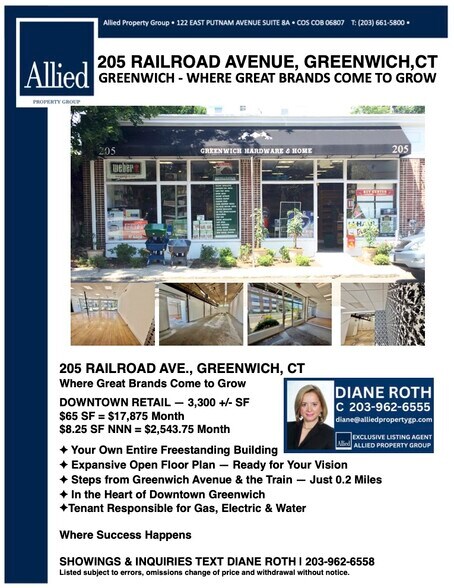 205 Railroad Ave, Greenwich, CT à louer - Photo de l’immeuble – Image 2 sur 13