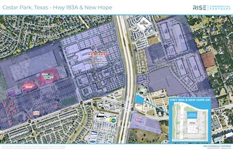 5204 Hwy 183A, Cedar Park, TX - Vue aérienne  vue de carte - Image1