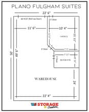 800 Fulgham Rd, Plano, TX à louer Plan d’étage– Image 1 sur 1