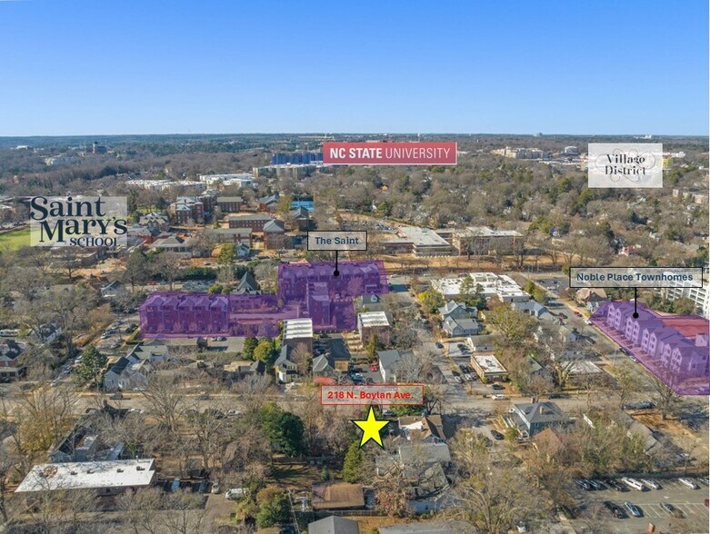 218 N Boylan Ave, Raleigh, NC à vendre - Photo de l’immeuble – Image 2 sur 4
