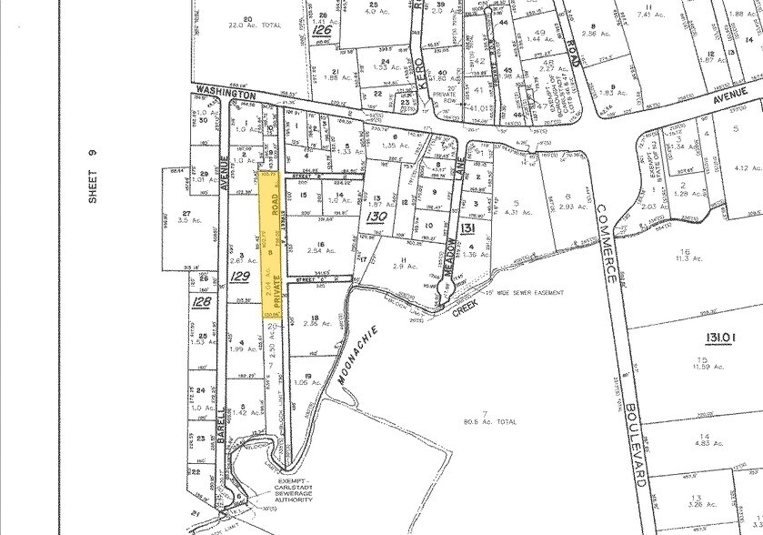 217 Washington Ave, Carlstadt, NJ à louer - Plan cadastral – Image 2 sur 5