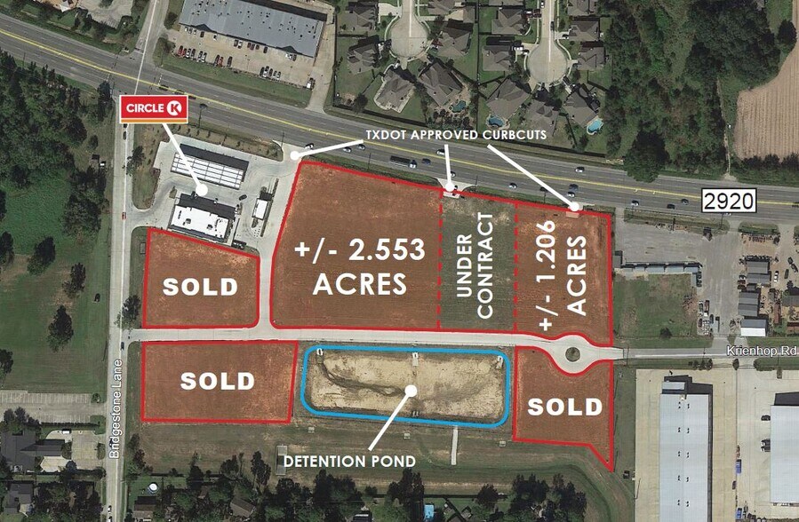 FM 2920, Spring, TX à vendre - Aérien – Image 1 sur 1