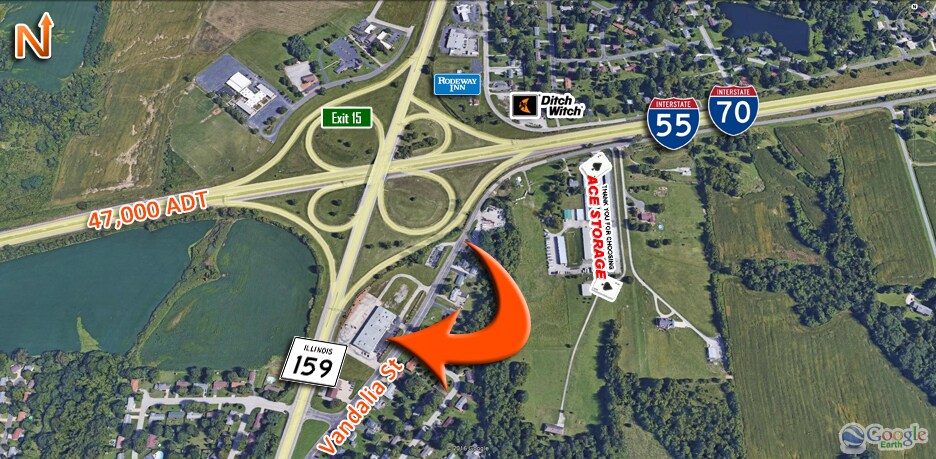 2549 Vandalia St, Maryville, IL à louer - Photo de l’immeuble – Image 2 sur 3