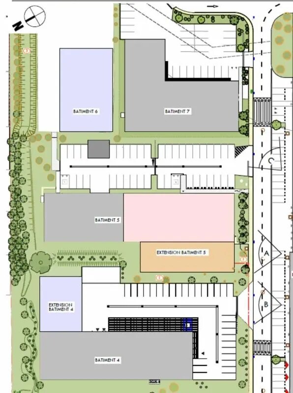Bureau dans Mérignac à louer Plan d’étage– Image 1 sur 5