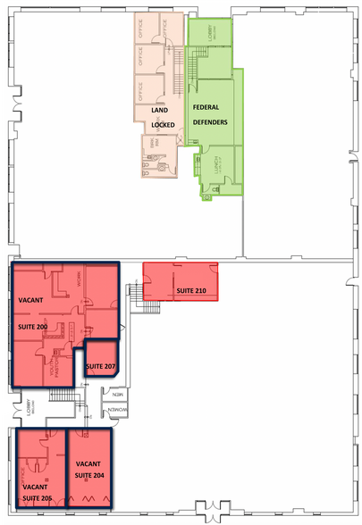 101-111 S 3rd St, Yakima, WA à louer - Plan d’étage – Image 3 sur 11