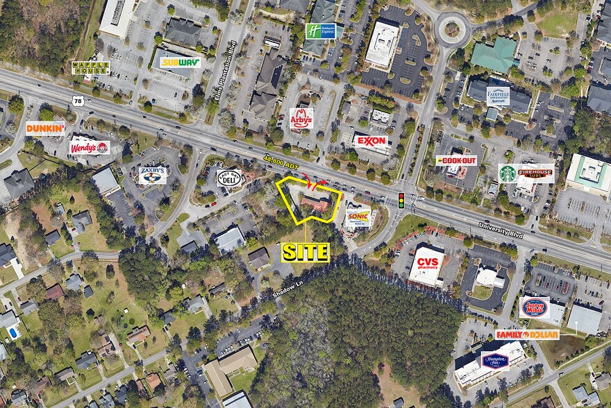 9125 University Blvd, North Charleston, SC à louer - Photo de l’immeuble – Image 1 sur 3