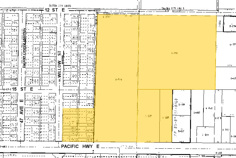 5009 Pacific Hwy E, Fife, WA à louer - Plan cadastral – Image 2 sur 4