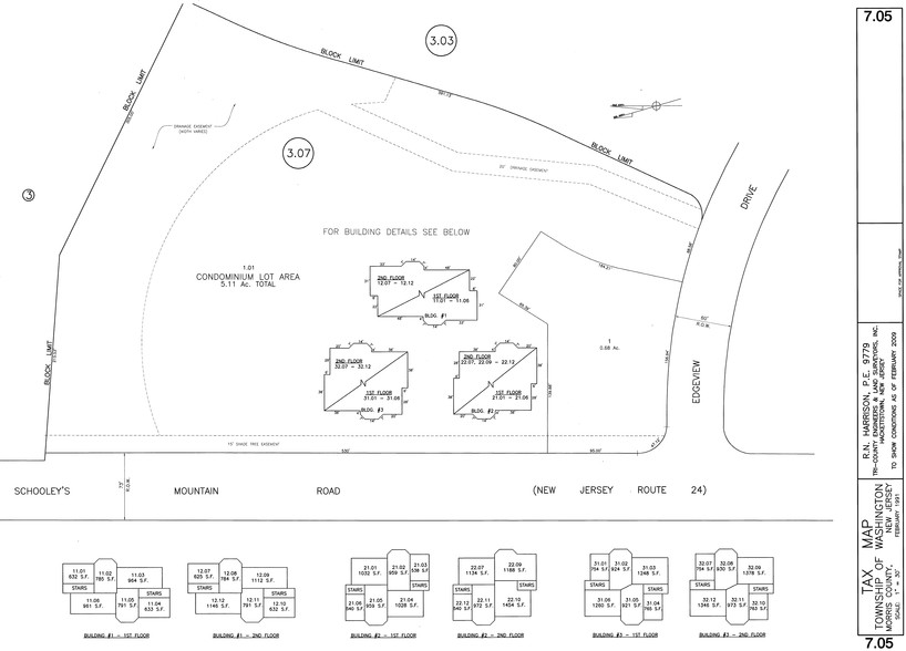 488 Schooleys Mountain Rd, Hackettstown, NJ à vendre - Plan cadastral – Image 2 sur 4