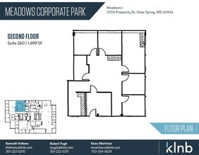 12510 Prosperity Dr, Silver Spring, MD à louer Plan d’étage– Image 1 sur 1