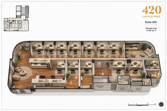 420 Lincoln Rd, Miami Beach, FL à louer Photo intérieure– Image 2 sur 3