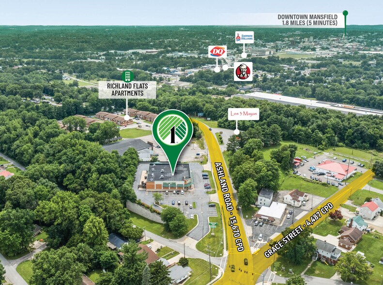 770 Ashland Rd, Mansfield, OH à vendre - Photo de l’immeuble – Image 3 sur 5