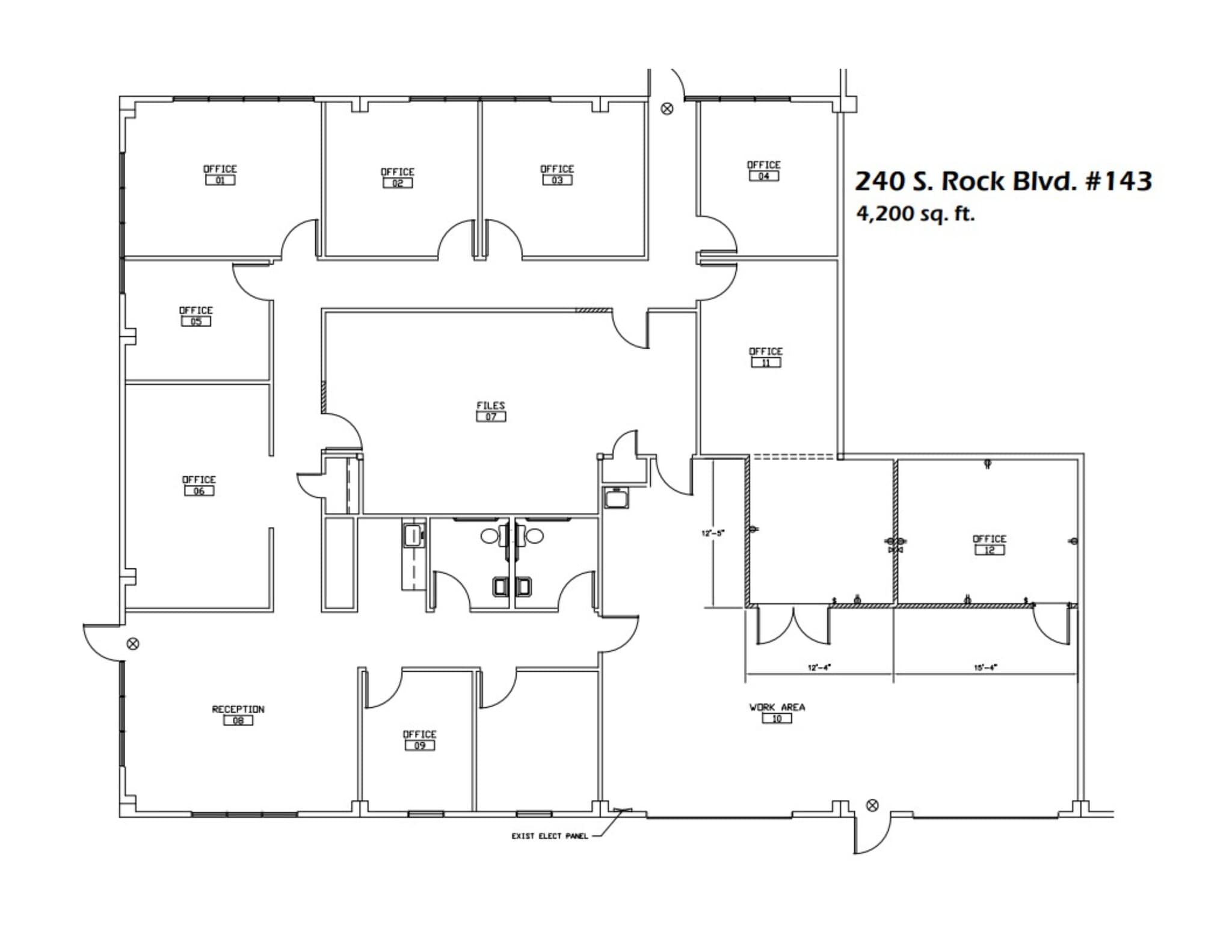 240 S Rock Blvd, Reno, NV à louer Plan de site– Image 1 sur 1